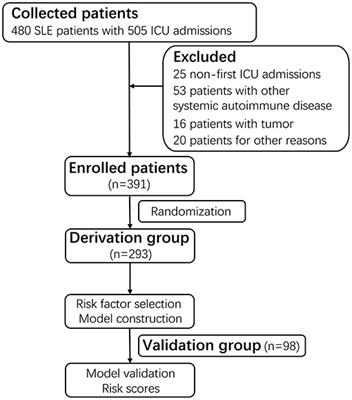 Development of a Novel Simple Model to Predict Mortality in Patients With Systemic Lupus Erythematosus Admitted to the Intensive Care Unit